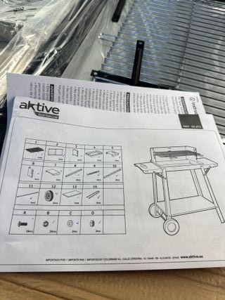 Barbecue attivo a carbone e legna 