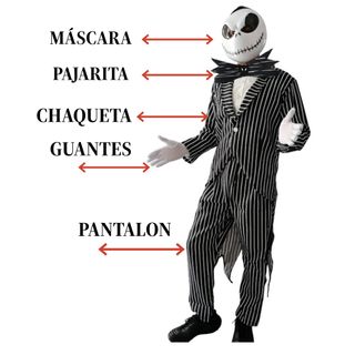 Disfraz Jack Skellington Talla M