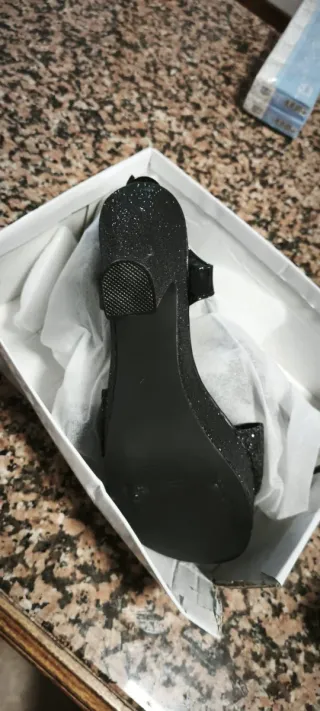 Sandalias de fiesta negras