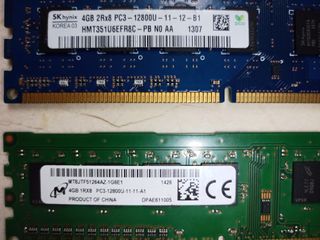 Lote Memorias RAM DDR3 2x4GB + 3x2GB