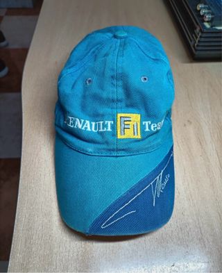 Gorra Renault F1 Firmada Fernando Alonso
