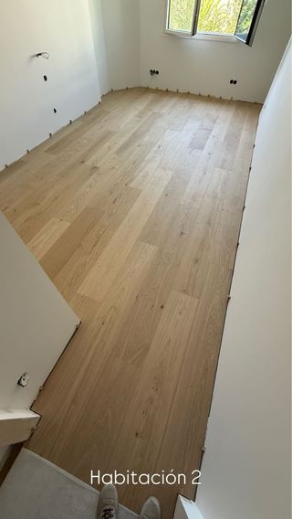 Instalación de tarimas