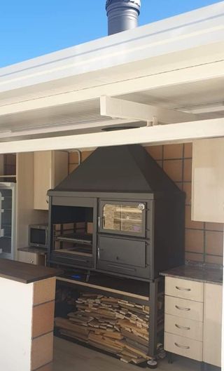 Barbecue in legno per esterni LL-44