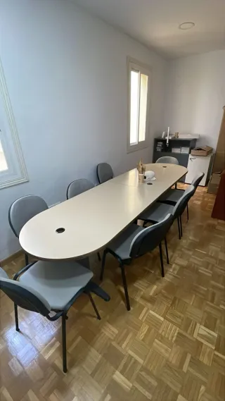 Mesa de oficina ovalada TRANSPORTE GRATIS