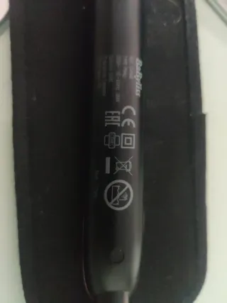 Tenacilla BaByliss Cono Rosa y Negro