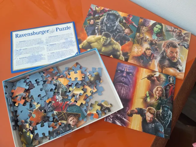 Puzzle Ravensburger Vengadores Infinity War 3x49