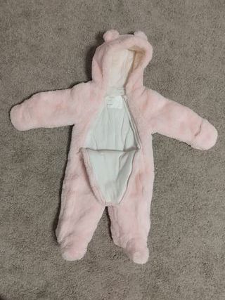 Buzo bebé niña invierno rosa 68cm