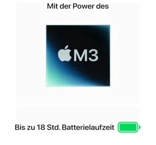 MacBook Air 13 M3 8GB RAM 256GB SSD