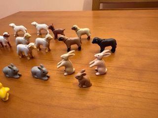 Playmobil animales granja Belén campo