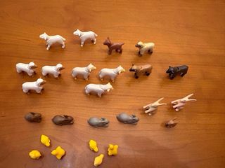 Playmobil animales granja Belén campo