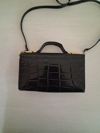 Borsa Pochette Gianni Versace tracolla coccodrillo