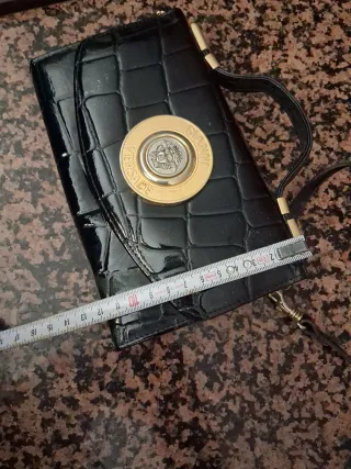 Borsa Pochette Gianni Versace tracolla coccodrillo
