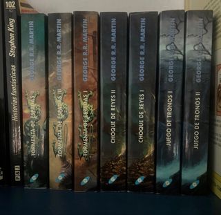 saga de juegos de tronos 7 libros 
