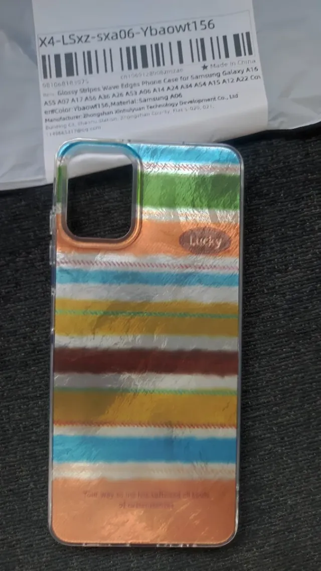 Funda Samsung Galaxy Rayas Multicolor