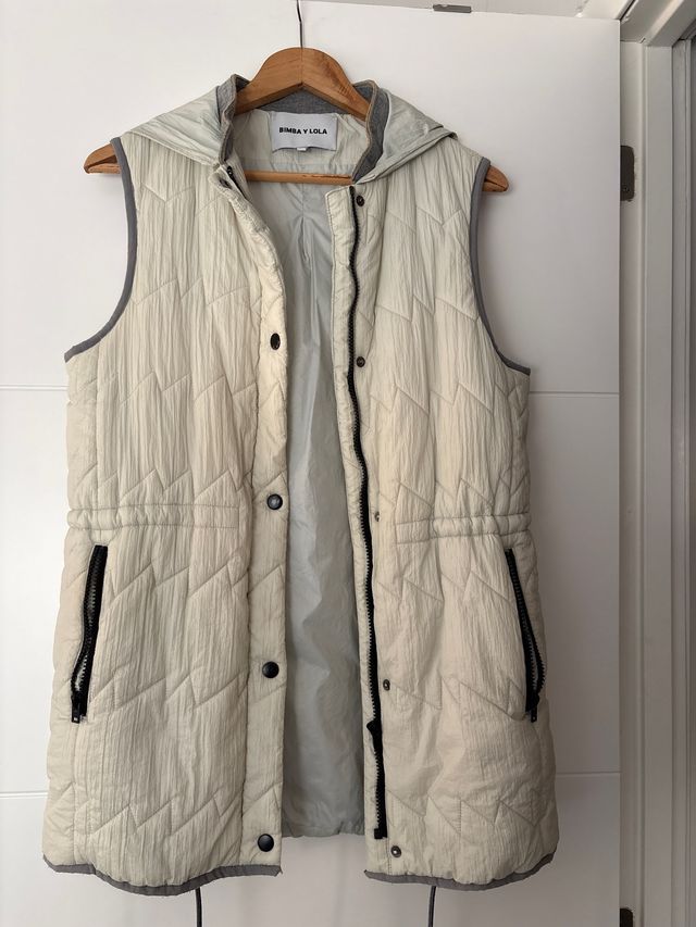 Chaqueta Bimba y Lola Anorak Beige/Gris