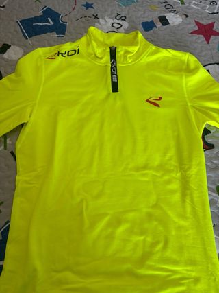 Sudadera PRO RUN runner amarilla
