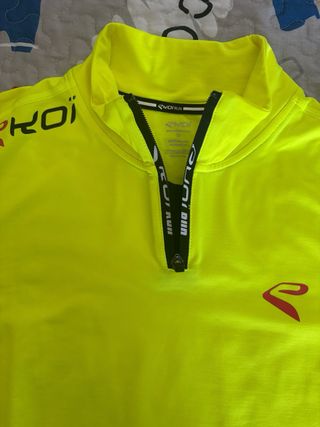 Sudadera PRO RUN runner amarilla