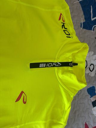 Sudadera PRO RUN runner amarilla