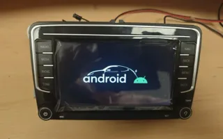 Radio Pantalla Android Parainconm para Volkswagen 