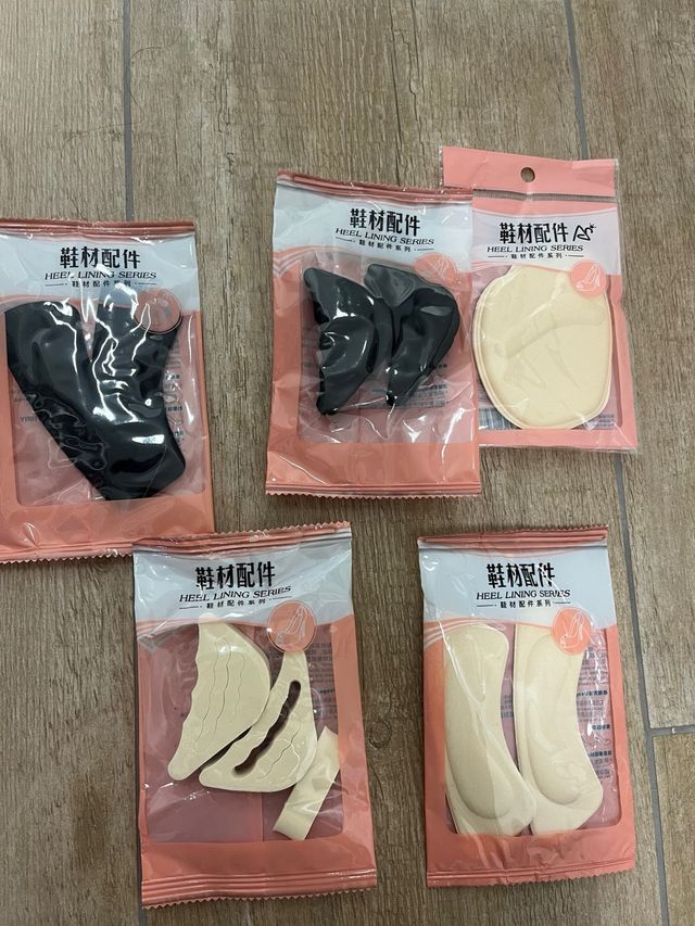 Almohadillas para zapatos y tacones