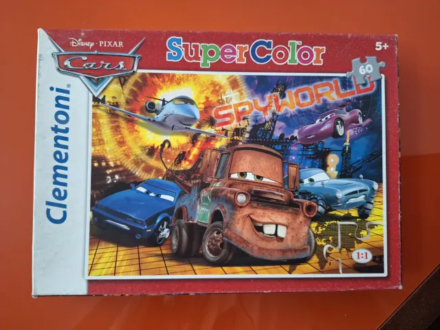 Puzzle Cars Spyworld Clementoni 60 piezas
