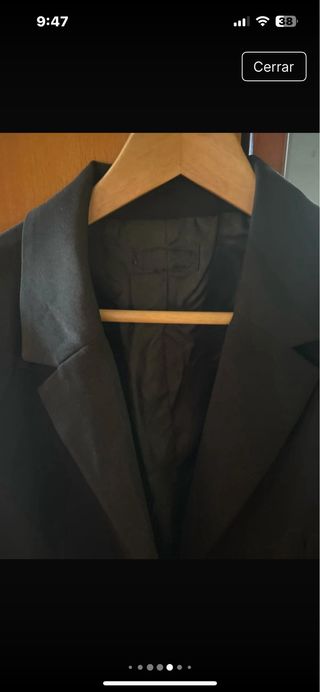 Blazer negro mujer básico