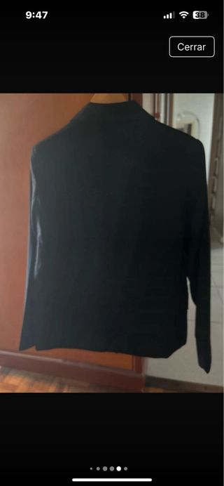Blazer negro mujer básico