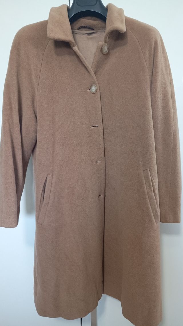 Cappotto donna elegante L cammello