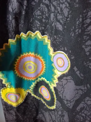 Vestido informal estampado talla L