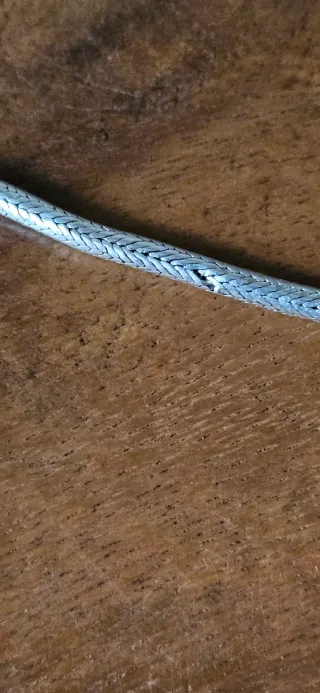 Collana snake in argento