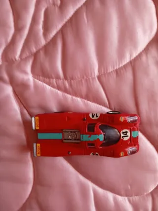 Coche Scalextric Porsche Rojo