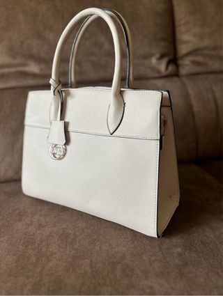 Borsa T&B Beige Chiaro/Bianco