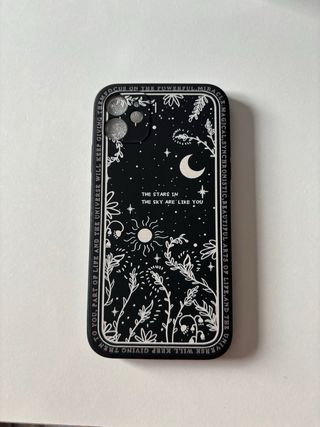 Custodia per iPhone 11 Black Moon Stars