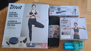 Lote Crivit Gimnasio: Yoga, Pesas, Bandas