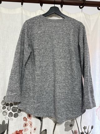 Jersey gris con estampado Mickey