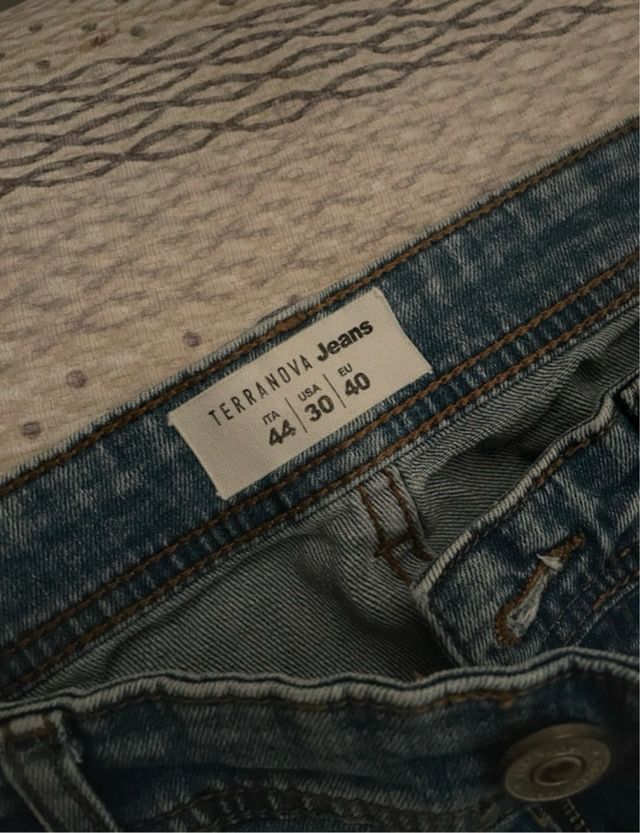 Jeans Terranova Blu Strappati