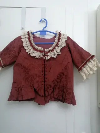 Corpiño traje de serrana bordado