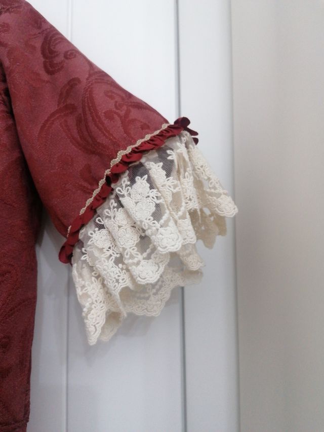 Corpiño traje de serrana bordado