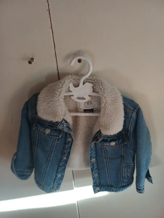 Chaqueta vaquera Zara forrada calentita