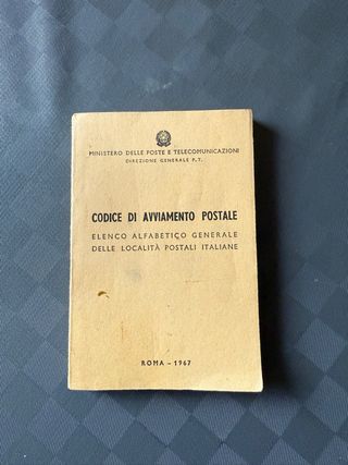 Codice Avviamento Postale 1967