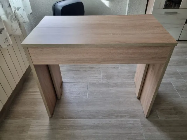 Mesa comedor extensible madera