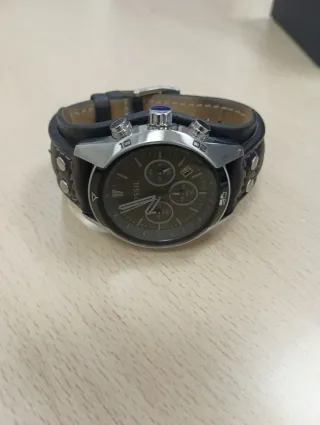 Reloj Fossil Caballero Marrón y Plateado