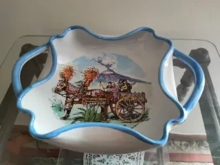 Ciotola vintage decorata - Sicilia