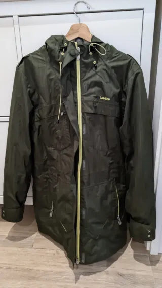 Abrigo Decathlon Nieve Verde