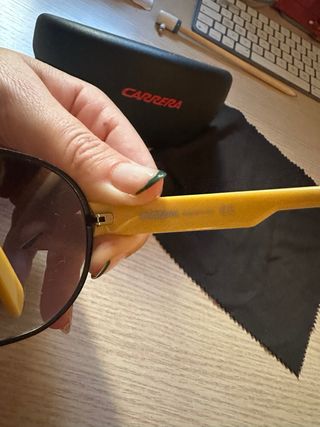Gafas de sol Carrera Amarillas y Marrones