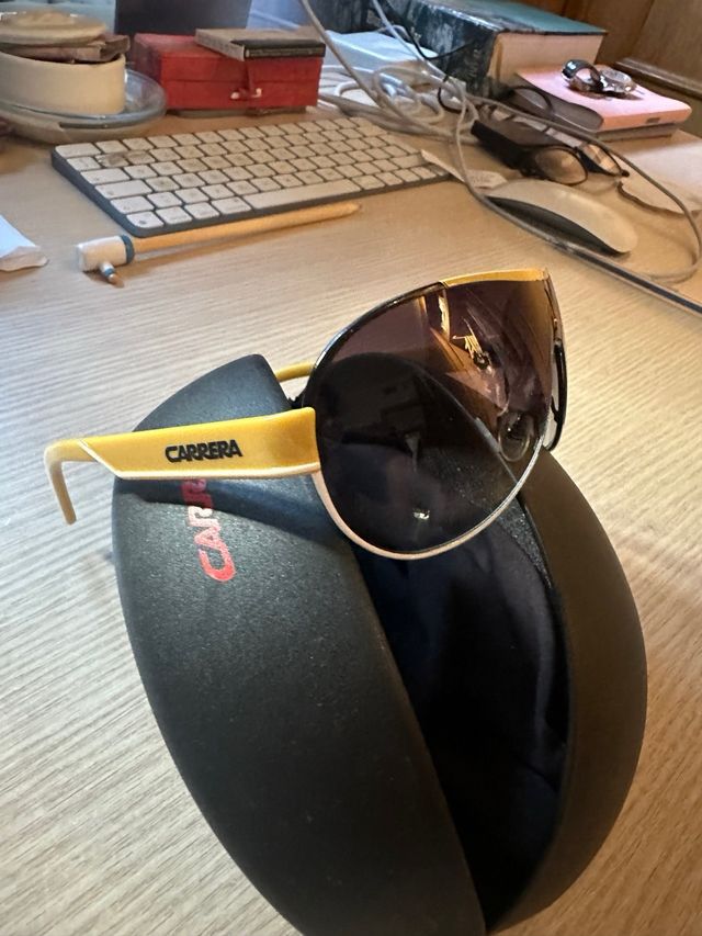 Gafas de sol Carrera Amarillas y Marrones