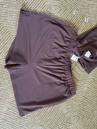 Pijama Next Marrón Mujer