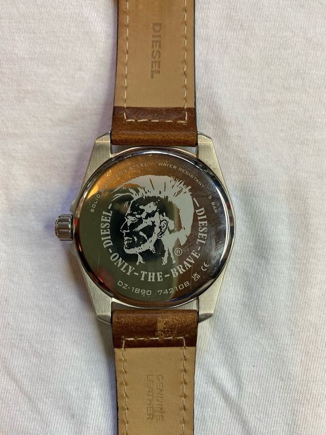 Reloj Diesel Only The Brave DZ1890 Acero Marrón