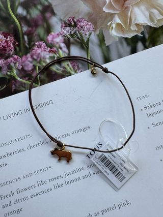 Pulsera Tous ajustable Plata 925 y Oro 18k