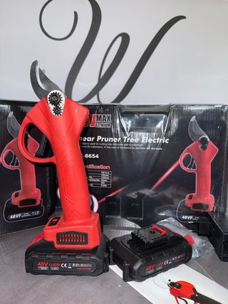 Forbici potatura elettrica 48V con valigetta nuova
